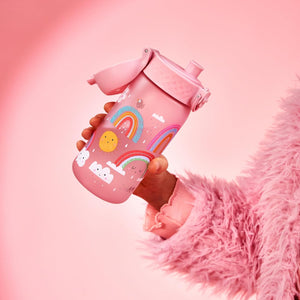 Trinkflasche für Kinder 400 ml - Regenbögen