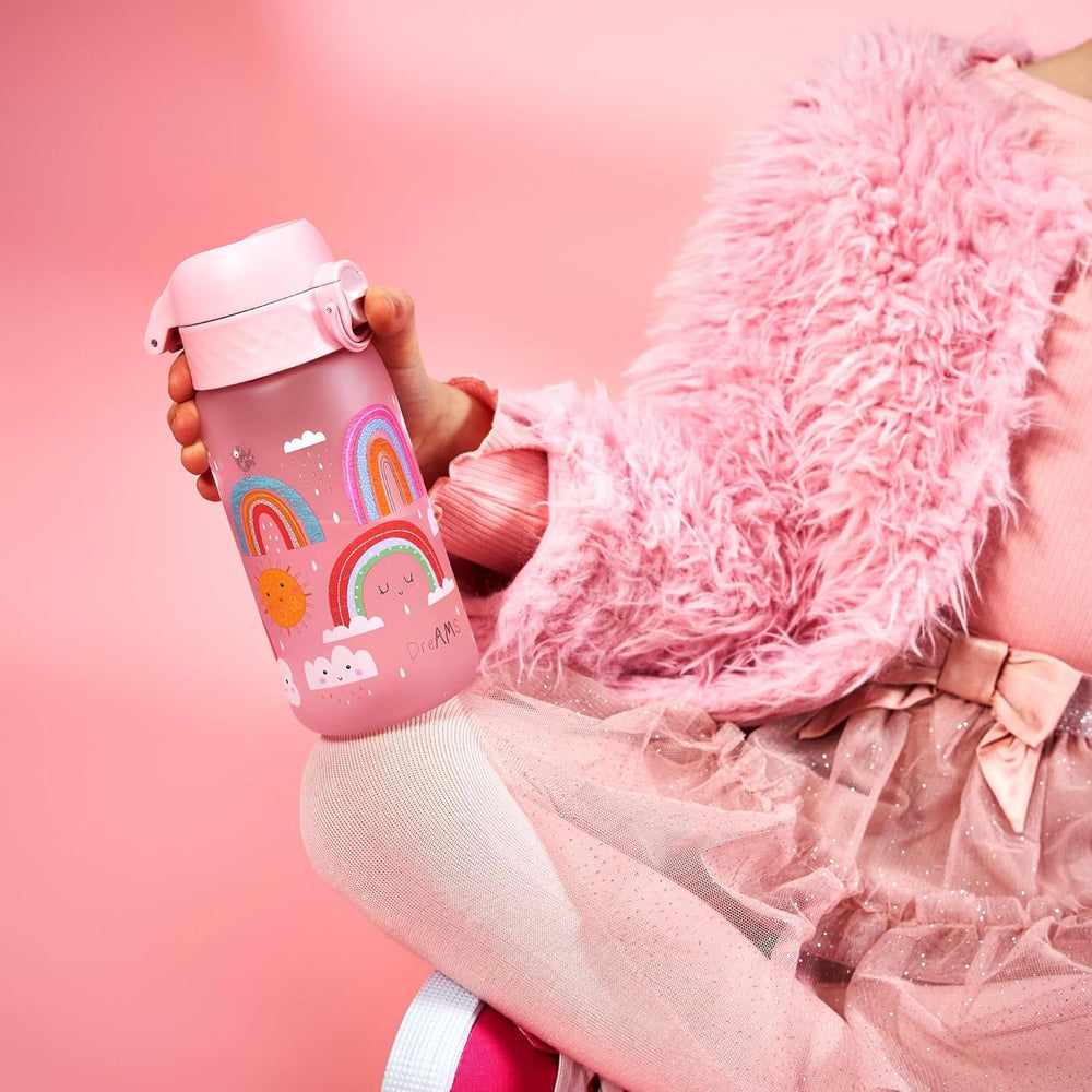 Trinkflasche für Kinder 400 ml - Regenbögen