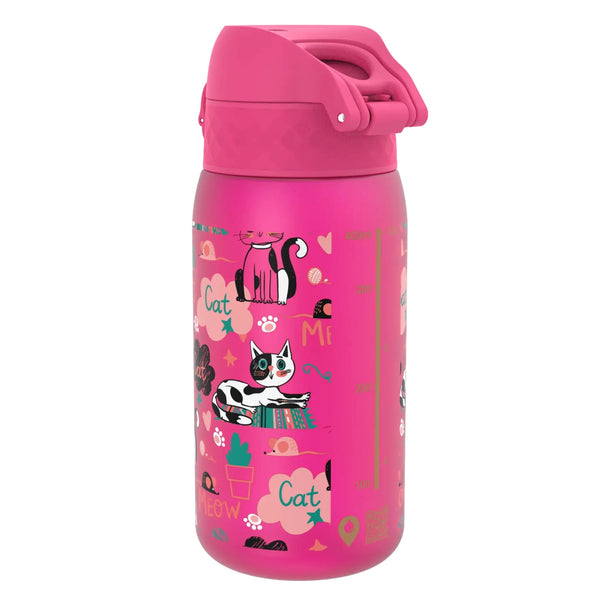 Trinkflasche für Kinder 400 ml - Katzen