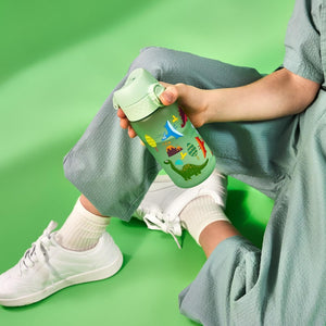 Trinkflasche für Kinder 400 ml - Dinosaurier