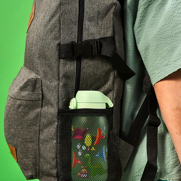 Trinkflasche für Kinder 400 ml - Dinosaurier