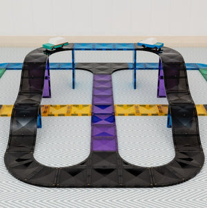 Magnetbausteine - Rampen & Kreuzungen Pack 16 Teile - Tublu.de