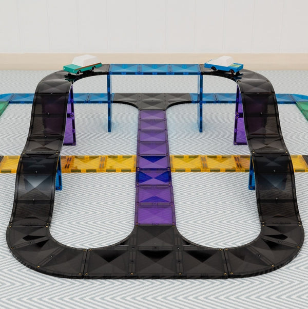 Magnetbausteine - Rampen & Kreuzungen Pack 16 Teile - Tublu.de