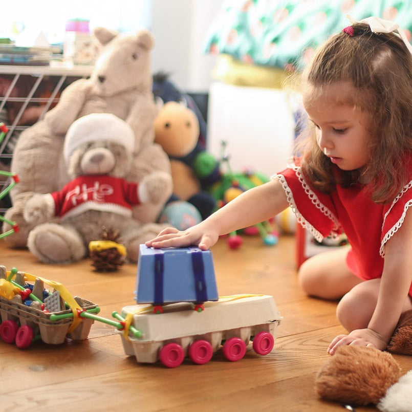 Bausatz zum Selberbauen – Mini Trucks 16 Teile - Tublu.de