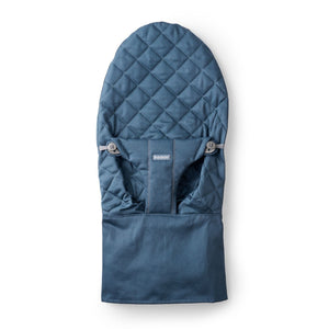 Zusätzlicher Stoffsitz für Babywippe BLISS Woven Classic Quilt – Marineblau