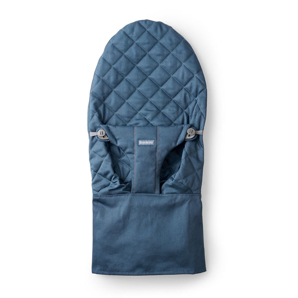 Zusätzlicher Stoffsitz für Babywippe BLISS Woven Classic Quilt – Marineblau
