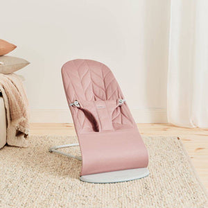 Zusätzlicher Stoffsitz für Babywippe BLISS Woven Petal Quilt – Gedämpftes Rosa