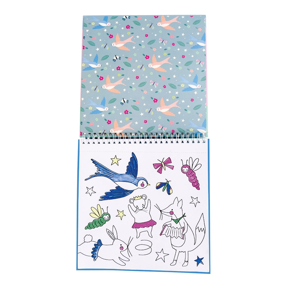 Malbuch mit Zauberstiften - Ballerinas - Tublu.de