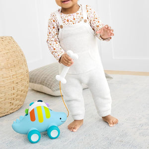 3-in-1-Ziehspielzeug – Musikalischer Dinosaurier