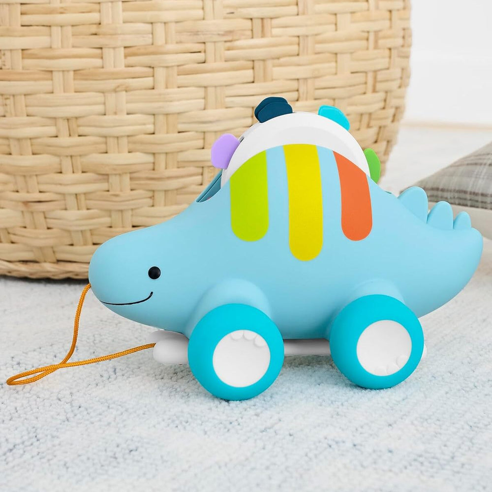 3-in-1-Ziehspielzeug – Musikalischer Dinosaurier