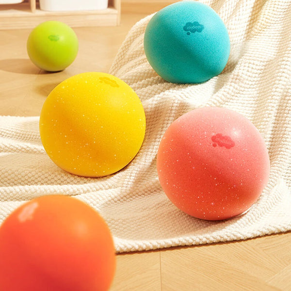 Leiser Plüschball – Tropisches Orange - Tublu.de