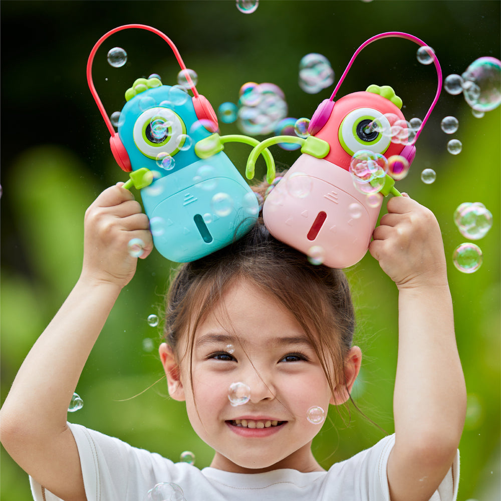 Spielautomat für Seifenblasen – Seifenblasenmonster + Flüssigkeit - Tublu.de