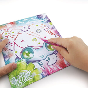 Scrapbooking-Album – Kreativset für Kinder mit Folie und Glitzer – Marinia 7+