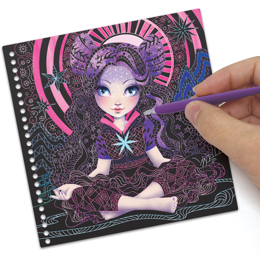 Rubbelbilder mit Stift – Petulia Größe M