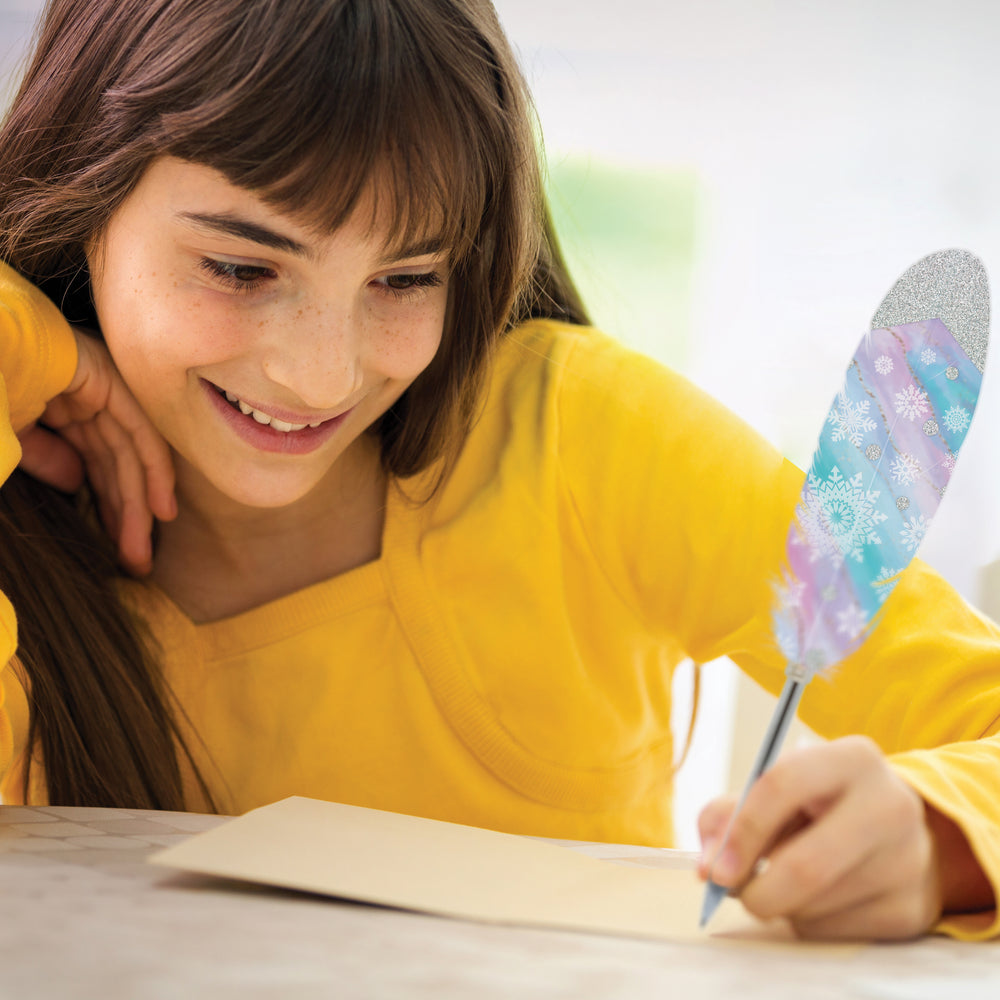 Kugelschreiber mit bunter Feder – Isadora