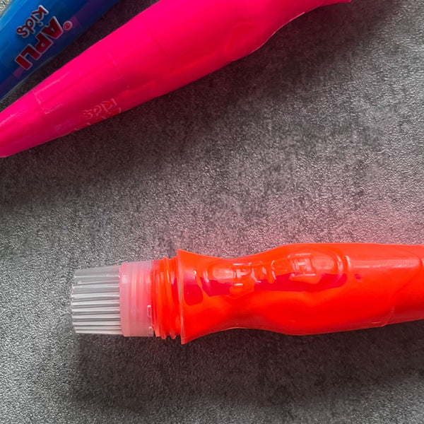 Farben in Tuben mit Pinsel – Neonfarben, 6 Stück - Tublu.de