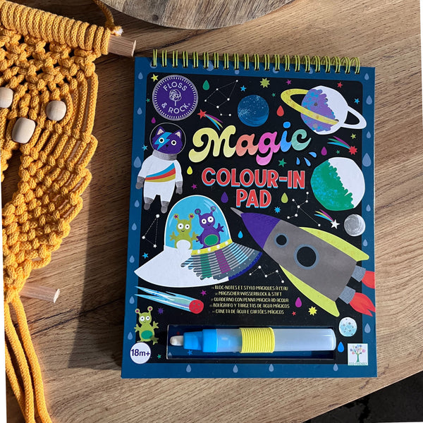 Magische Wassermalbücher mit Stütze - Cosmos - Tublu.de