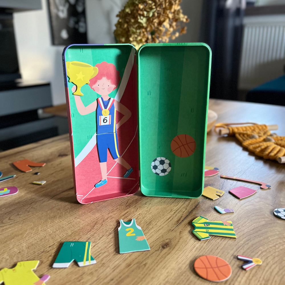 Magnetisches Puzzlespiel Mix&Match – Sport - Tublu.de
