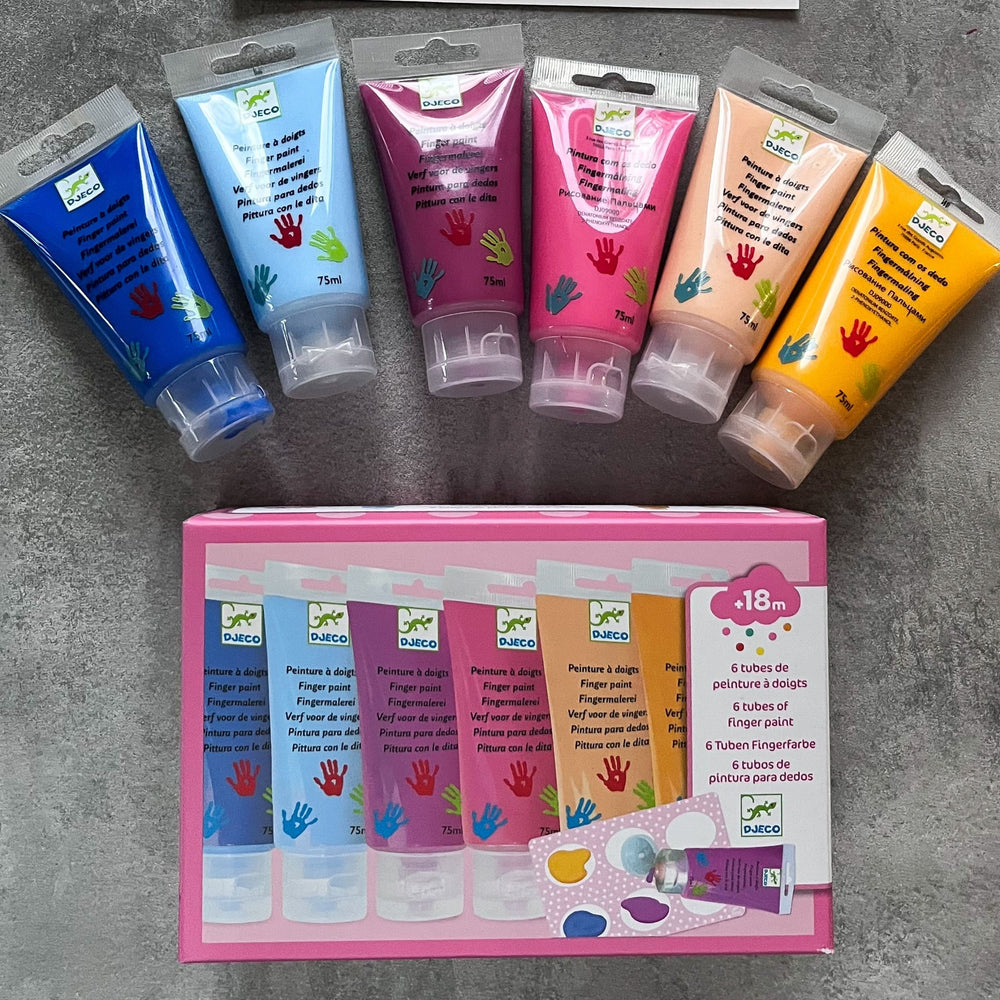 Fingerfarben  in Tuben – Sweet - Tublu.de