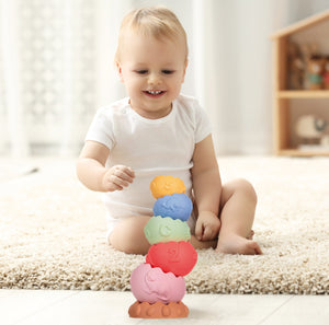 Sensorische Lernpyramide 6-teilig