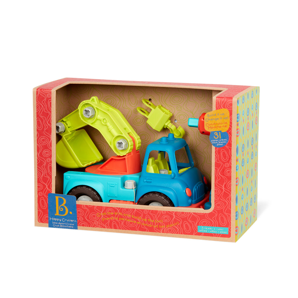 Lkw zum Zusammenstecken mit batteriebetriebenem Bohrer - Tublu.de