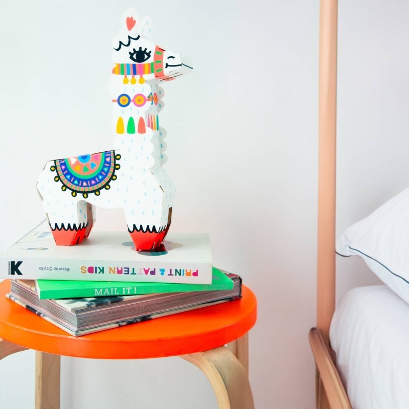 Kreativset DIY 3D-Lampe – Lama - Tublu.de
