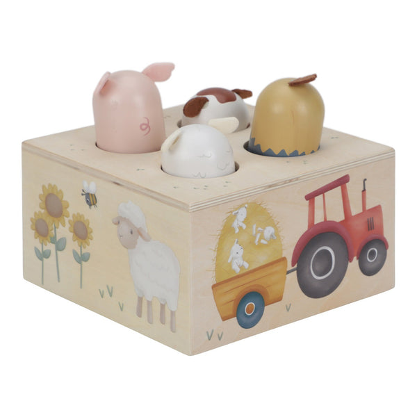 Drewniana zabawka pop-up Little Dutch - Little Farm - Tublu.de