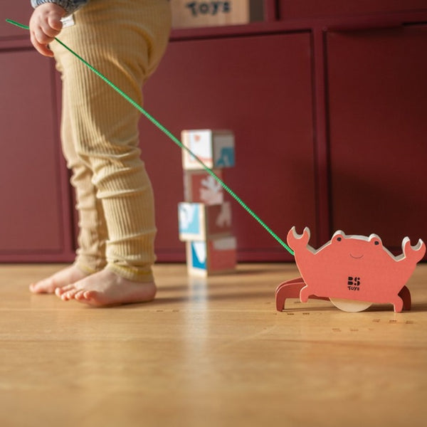 Holzkrabbe zum Ziehen - Tublu.de