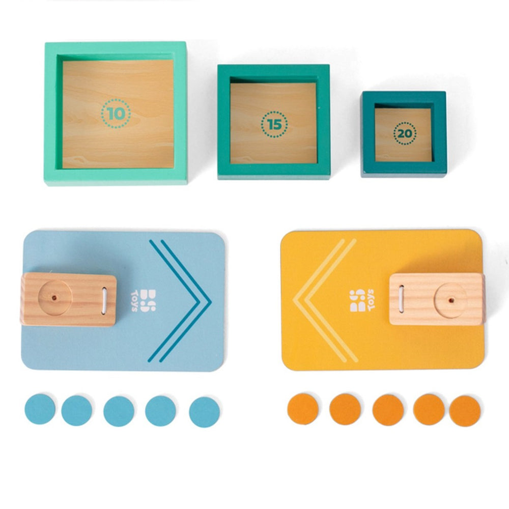 Holzgeschicklichkeitsspiel – Chipwerfer - Tublu.de