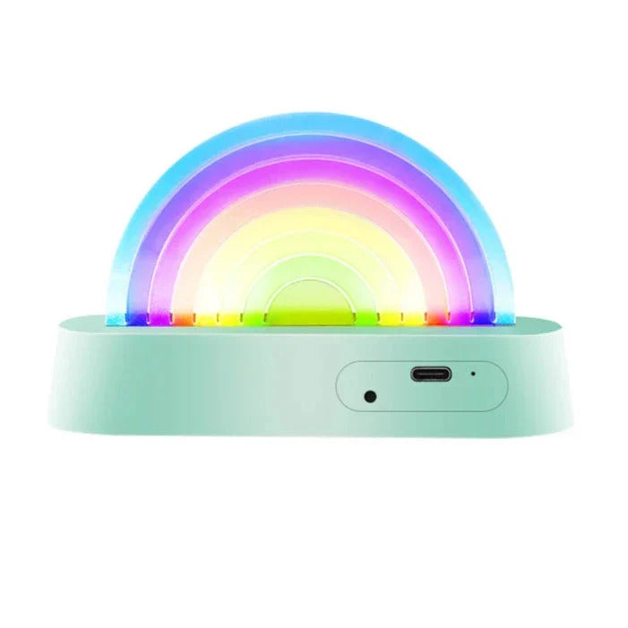 Bunte tanzende Lampe - Mint