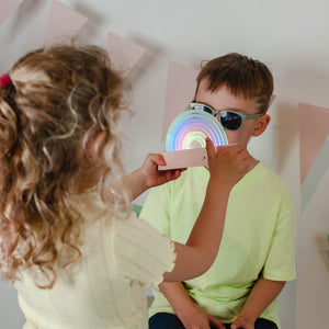 Bunte tanzende Lampe - Mint