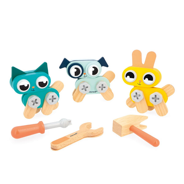 Holztiere zum Zusammenbauen Brico'Kids - Tublu.de