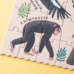 Puzzle Life – Gefährdete Tierarten, 200 Teile - Tublu.de