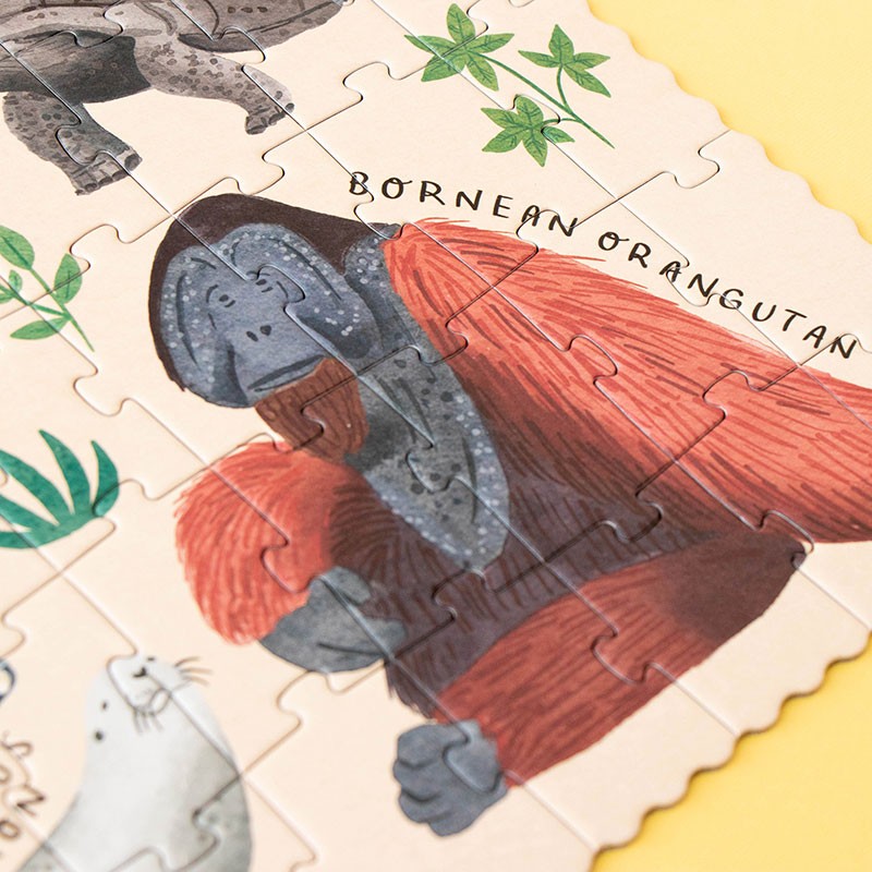 Puzzle Life – Gefährdete Tierarten, 200 Teile - Tublu.de