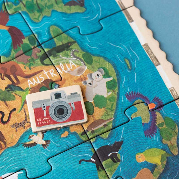 Puzzle mit Beobachtungsspiel – Animal Planet 70 Teile - Tublu.de