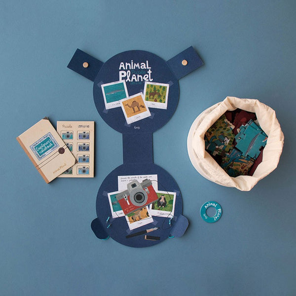 Puzzle mit Beobachtungsspiel – Animal Planet 70 Teile - Tublu.de