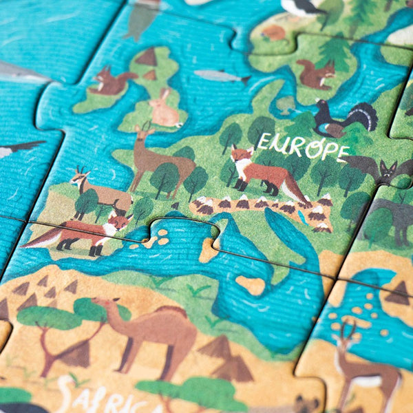 Puzzle mit Beobachtungsspiel – Animal Planet 70 Teile - Tublu.de