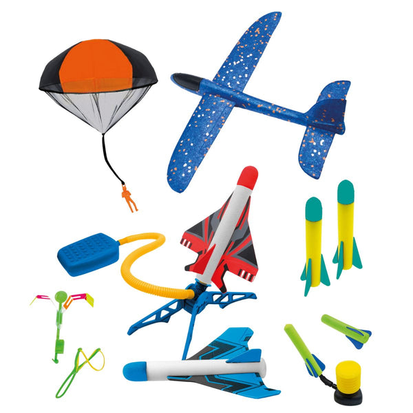 Set mit 6 Spielzeugen – Fliegendes Lernen - Tublu.de
