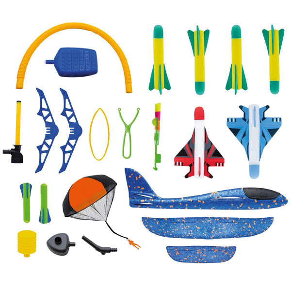 Set mit 6 Spielzeugen – Fliegendes Lernen - Tublu.de