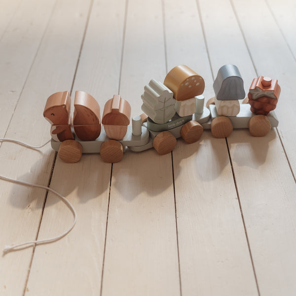 Zug-Puzzle – Eichhörnchen Waldfreunde - Tublu.de