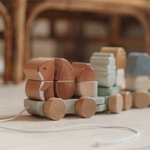 Zug-Puzzle – Eichhörnchen Waldfreunde - Tublu.de