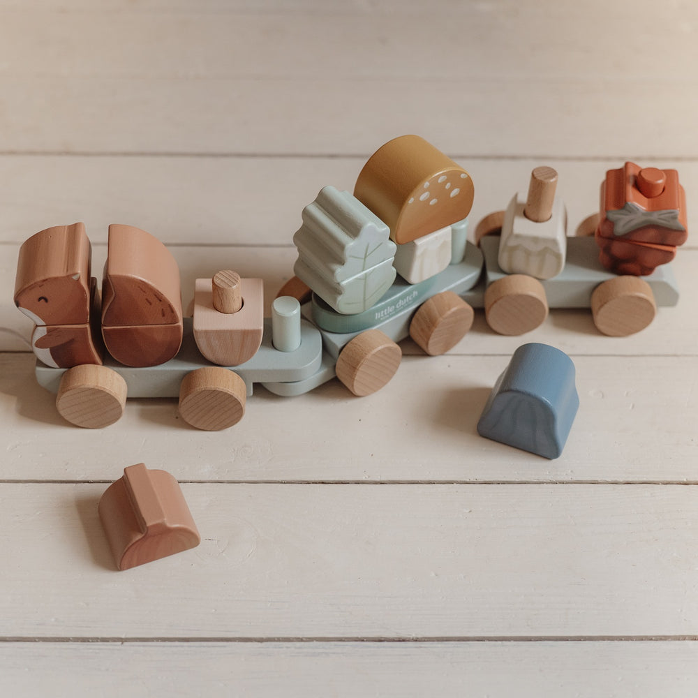 Zug-Puzzle – Eichhörnchen Waldfreunde - Tublu.de