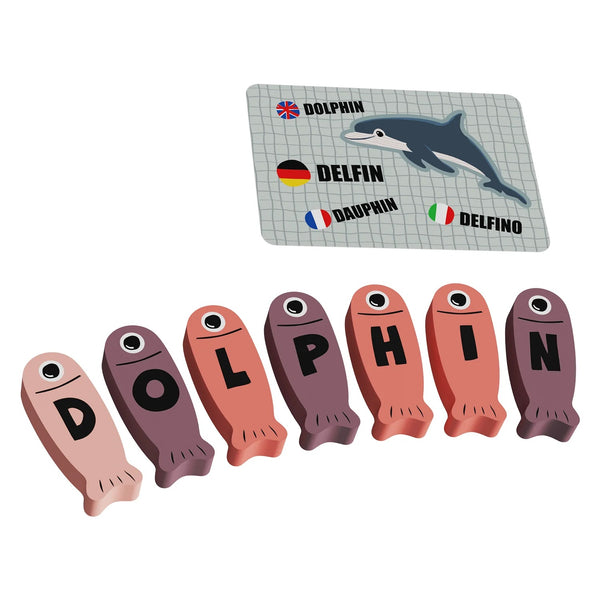Magnetisches Geschicklichkeitsspiel – Fische fangen ABC - Tublu.de