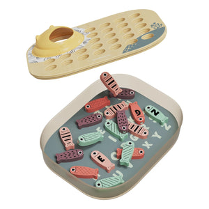 Magnetisches Geschicklichkeitsspiel – Fische fangen ABC - Tublu.de