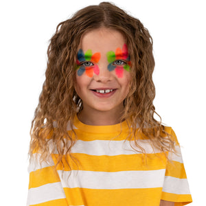 UV-leuchtende Gesichtsfarben, 6 Stück