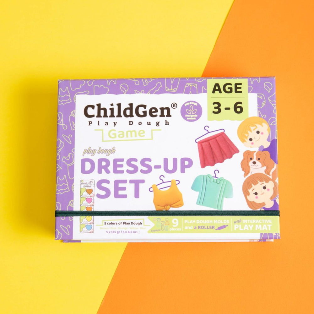 Kreativset, 100 % natürliche Knete und Zubehör – Mode zum Anziehen und Frisieren - Tublu.de