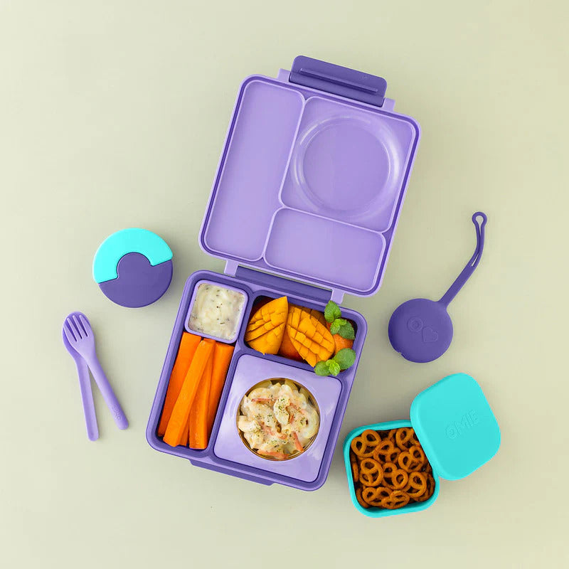 Snackbehälter für die Lunchbox OmieSnack – Teal
