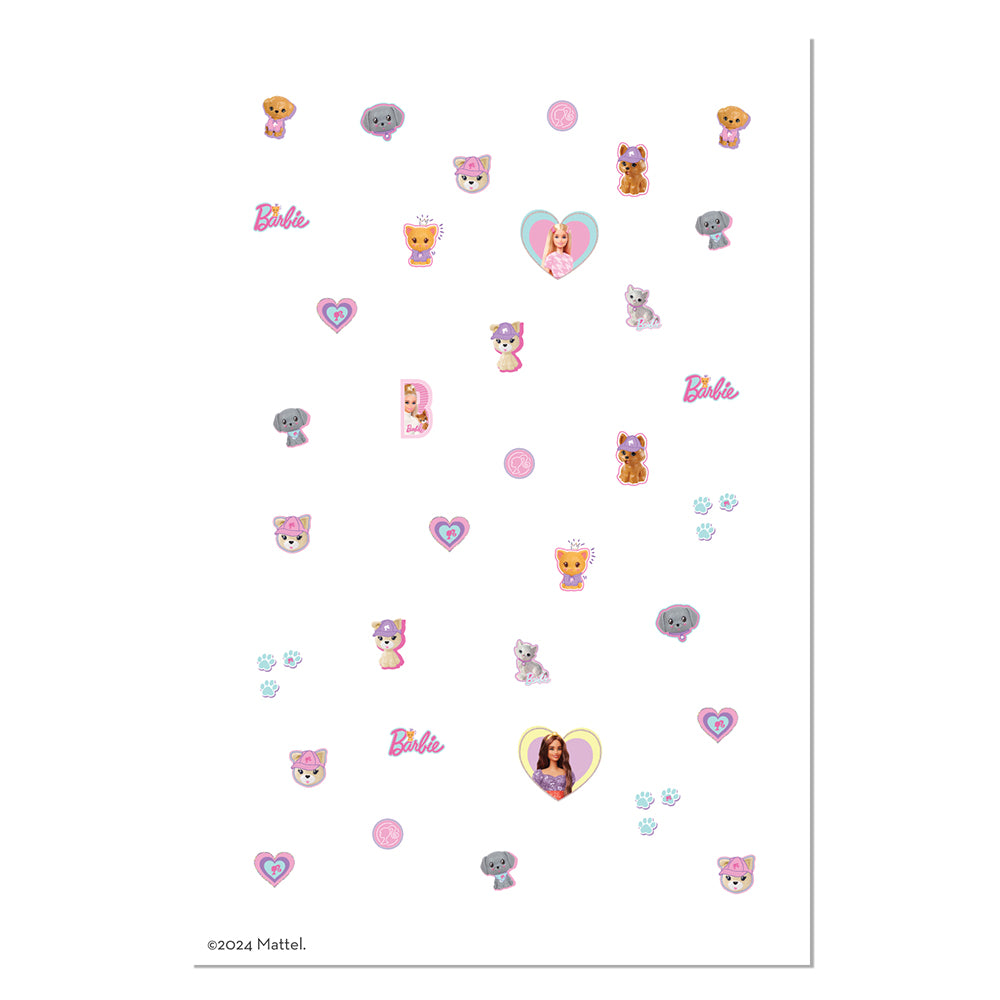 Nagelsticker Kinder Barbie - Barbie & Pets
