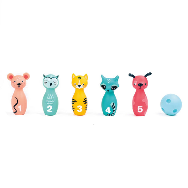 Weiche Tierkegel mit Zahlen - Tublu.de