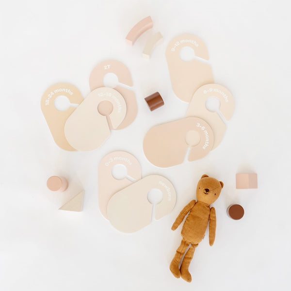 Separator für Babybekleidungsgrößen – Neutral